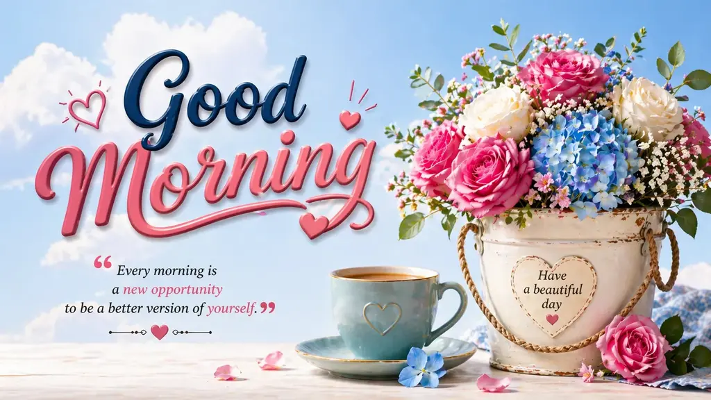 Good Morning Wishes Quotes with Images| Positive Morning Messages